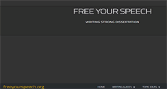 Desktop Screenshot of freeyourspeech.org