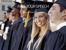 Tablet Screenshot of freeyourspeech.org